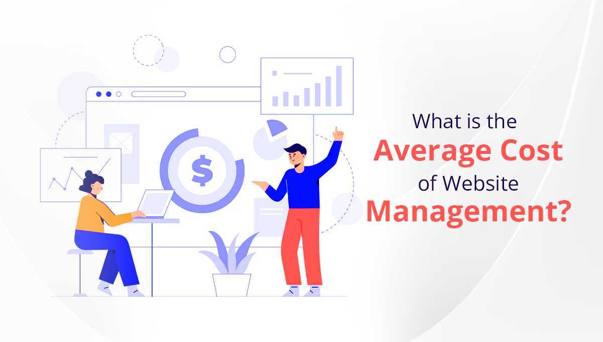 What Is the Average Cost of Website Management? blog banneer